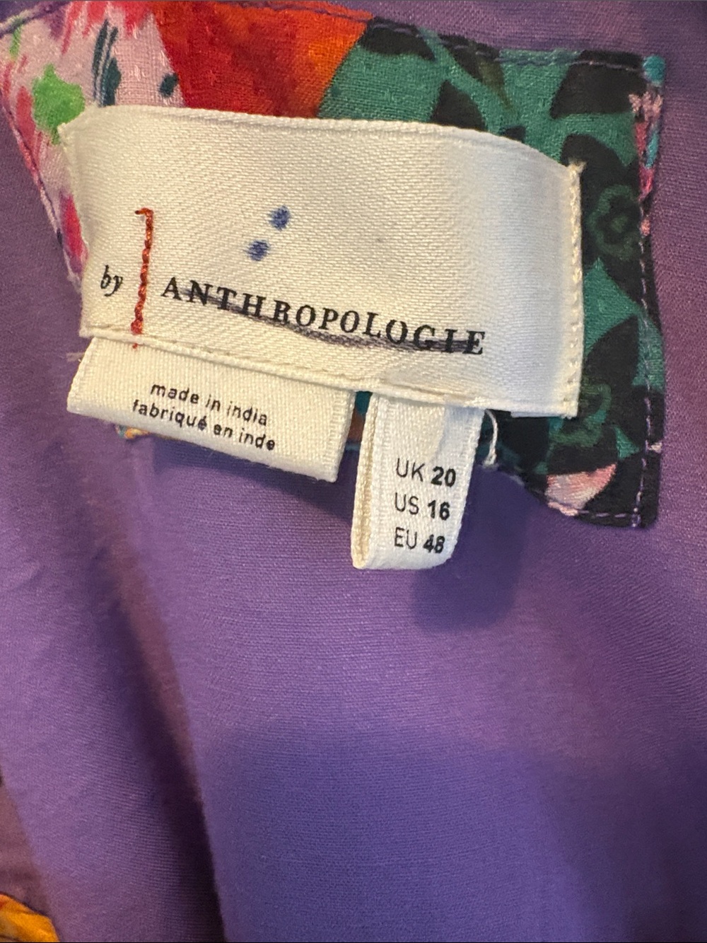 ANTHROPOLOGIE Floral Patchwork Maxi Dress - Picture 3 of 9